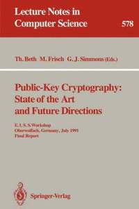 bokomslag Public-Key Cryptography: State of the Art and Future Directions