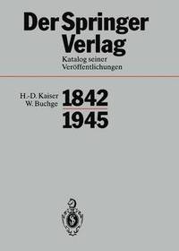 bokomslag Der Springer-Verlag