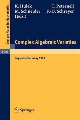 Complex Algebraic Varieties 1
