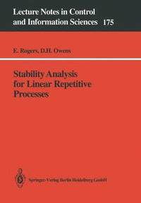 bokomslag Stability Analysis for Linear Repetitive Processes