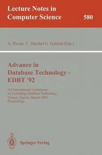 bokomslag Advances in Database Technology - EDBT '92