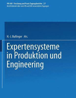 bokomslag Expertensysteme in Produktion und Engineering