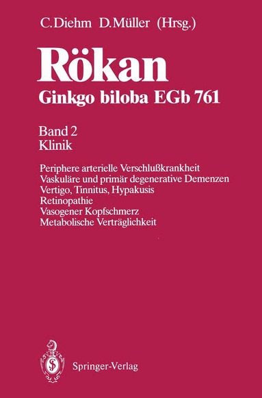 Curt Diehm, Diethard Müller - Rökan Ginkgo biloba EGb 761, Häftad