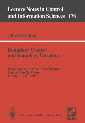 bokomslag Boundary Control and Boundary Variation