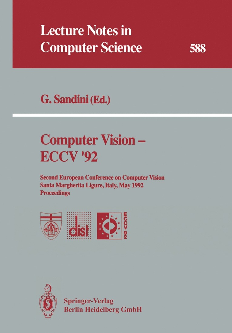 Giulio Sandini - Computer Vision — ECCV ’92, Häftad