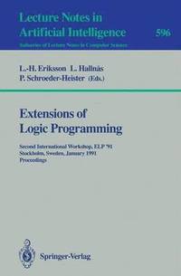 bokomslag Extensions of Logic Programming