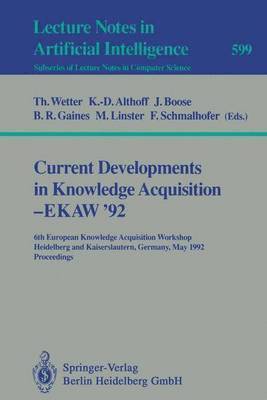 bokomslag Current Developments in Knowledge Acquisition - EKAW'92
