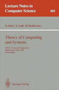 bokomslag Theory of Computing and Systems