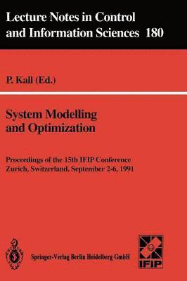 bokomslag System Modelling and Optimization