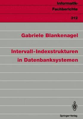 bokomslag Intervall-Indexstrukturen in Datenbanksystemen