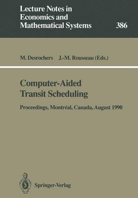 bokomslag Computer-Aided Transit Scheduling