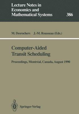 Computer-Aided Transit Scheduling 1