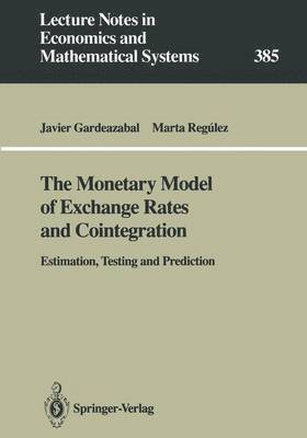 bokomslag The Monetary Model of Exchange Rates and Cointegration