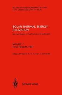 bokomslag Solar Thermal Energy Utilization. German Studies on Technology and Application