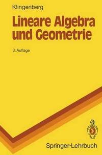 bokomslag Lineare Algebra und Geometrie