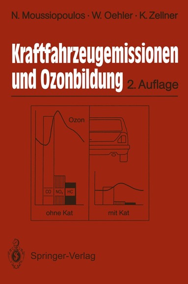 Nicolas Moussiopoulos, Wolfgang Oehler, Klaus Zellner - Kraftfahrzeugemissionen und Ozonbildung, Häftad