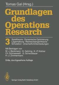 bokomslag Grundlagen des Operations Research 3