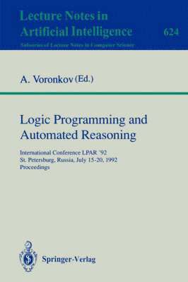 Logic Programming and Automated Reasoning 1