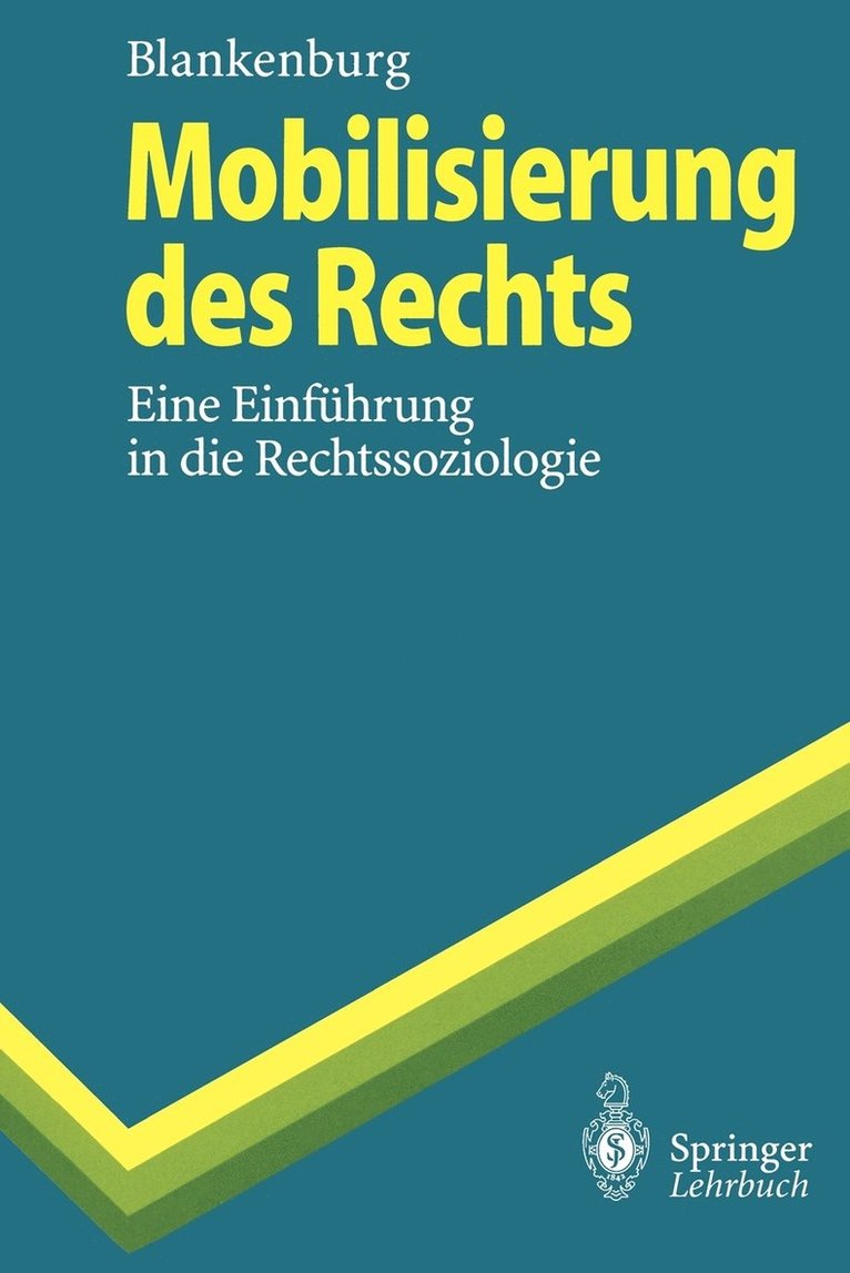 Erhard Blankenburg - Mobilisierung des Rechts, Häftad