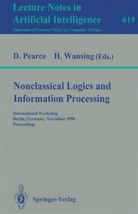 bokomslag Nonclassical Logics and Information Processing