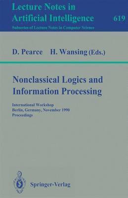 bokomslag Nonclassical Logics and Information Processing