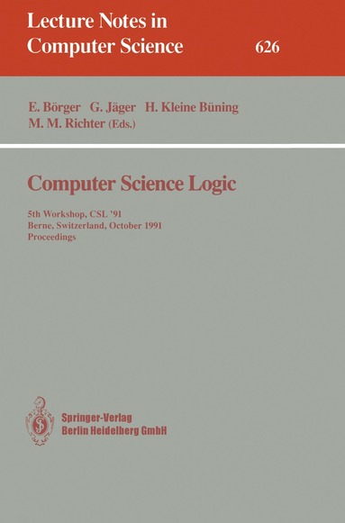 bokomslag Computer Science Logic