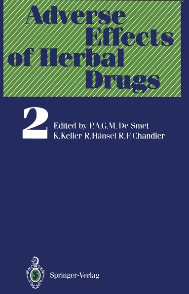 Adverse Effects of Herbal Drugs 2, Häftad