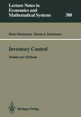 Dieter Bartmann, Martin F. Bach, Lina Martins - Inventory Control, Häftad