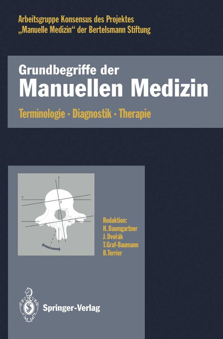 Grundbegriffe der Manuellen Medizin 1