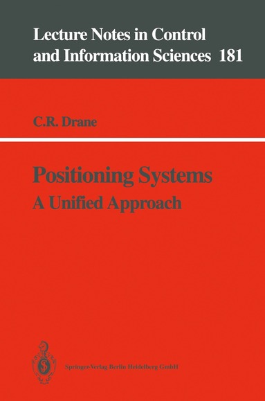 Christopher R. Drane - Positioning Systems, Häftad
