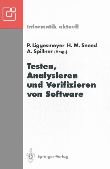 bokomslag Testen, Analysieren und Verifizieren von Software