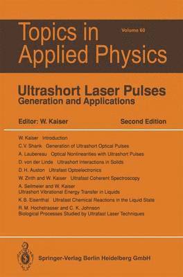 Ultrashort Laser Pulses 1