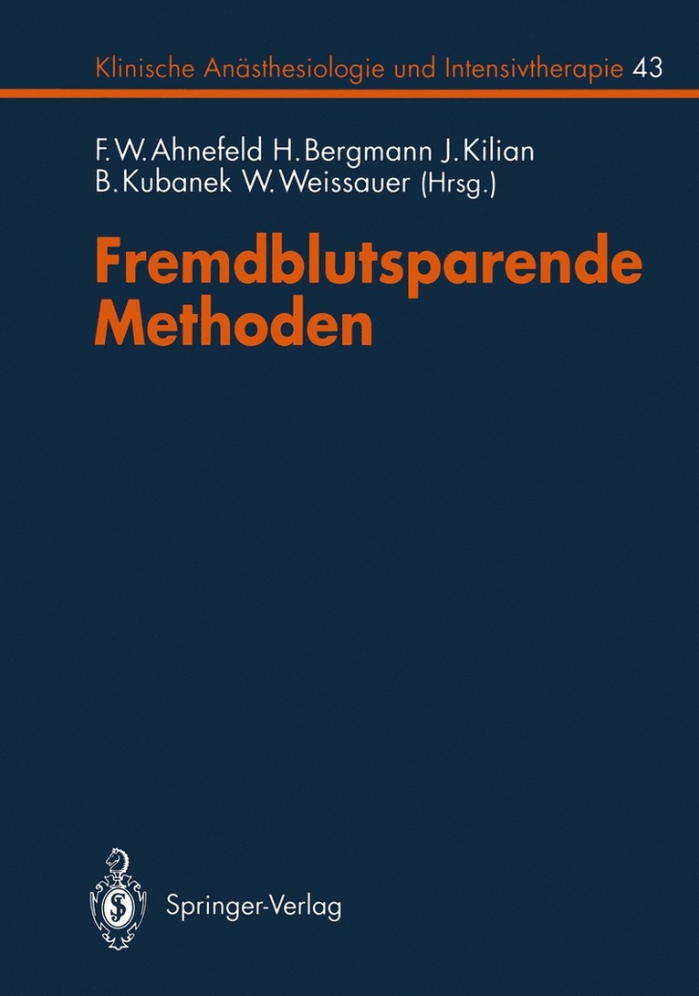 Fremdblutsparende Methoden 1