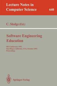 bokomslag Software Engineering Education