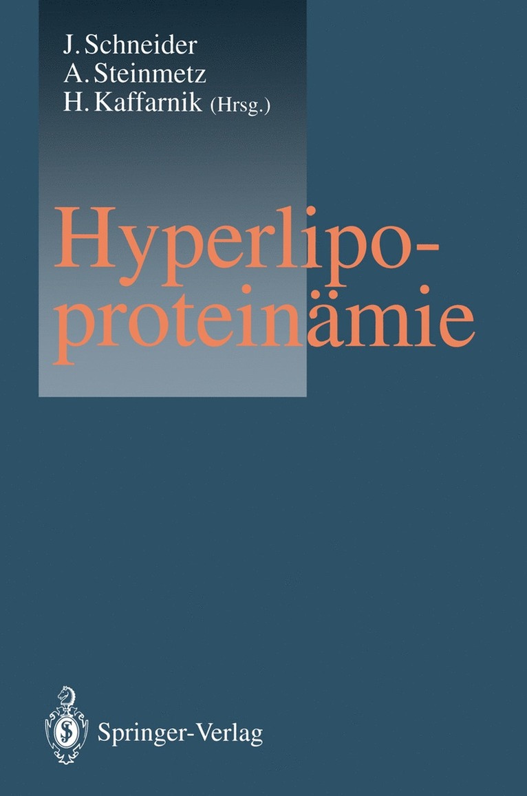 Hyperlipoproteinmie 1