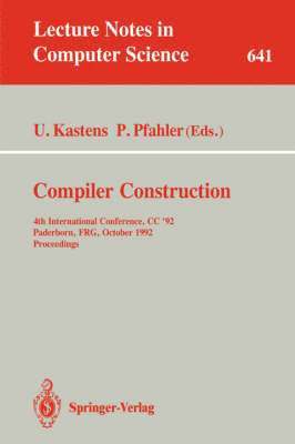 bokomslag Compiler Construction