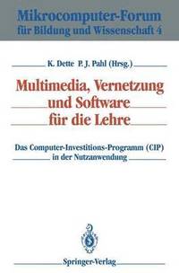 bokomslag Multimedia, Vernetzung Und Software Fur Die Lehre