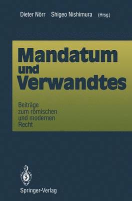 bokomslag Mandatum und Verwandtes