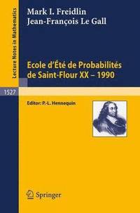 bokomslag Ecole d'Ete de Probabilites de Saint-Flour XX - 1990