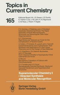 bokomslag Supramolecular Chemistry I - Directed Synthesis and Molecular Recognition