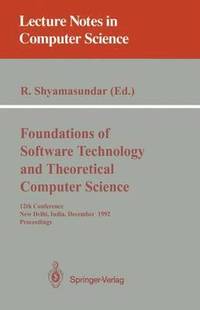 bokomslag Foundations of Software Technology and Theoretical Computer Science