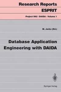 bokomslag Database Application Engineering with DAIDA