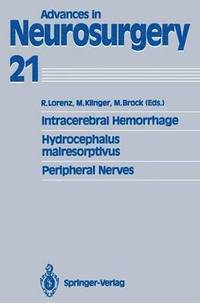 bokomslag Intracerebral Hemorrhage Hydrocephalus malresorptivus Peripheral Nerves