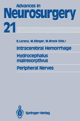 Intracerebral Hemorrhage Hydrocephalus malresorptivus Peripheral Nerves 1