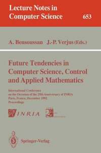 bokomslag Future Tendencies in Computer Science, Control and Applied Mathematics