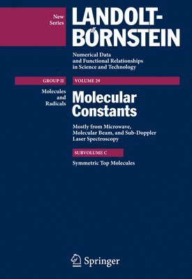 Jean Demaison, Wolfgang Hüttner - Symmetric Top Molecules, Inbunden