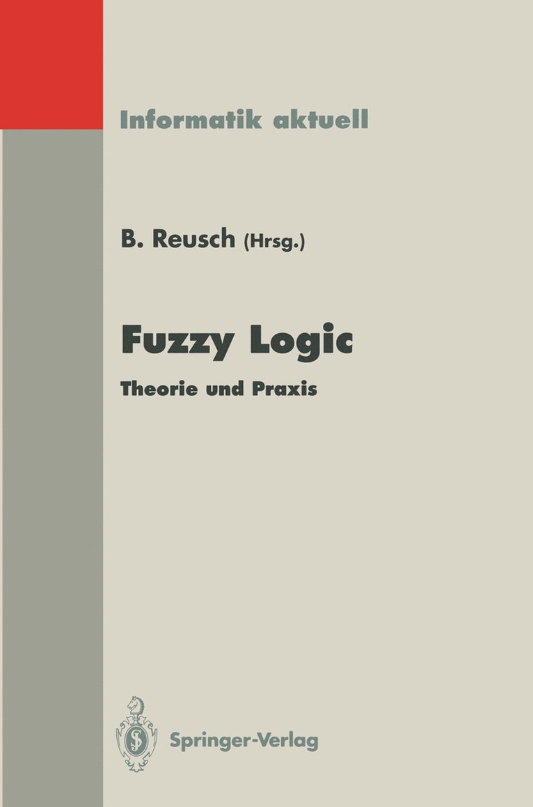 Bernd Reusch - Fuzzy Logic, Häftad