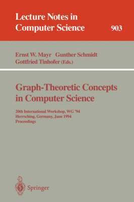 bokomslag Graph-Theoretic Concepts in Computer Science