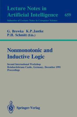 Nonmonotonic and Inductive Logic 1