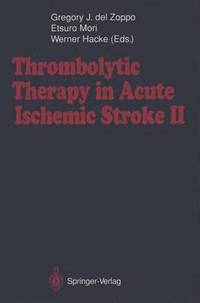 bokomslag Thrombolytic Therapy in Acute Ischemic Stroke II